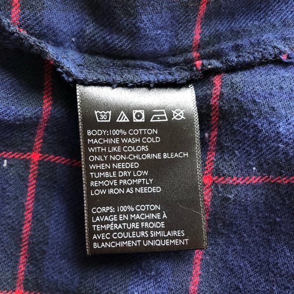 URBAN OUTFITTERS FLANNEL PLAID BUTTON UP SHIRT - Picture 6 of 6